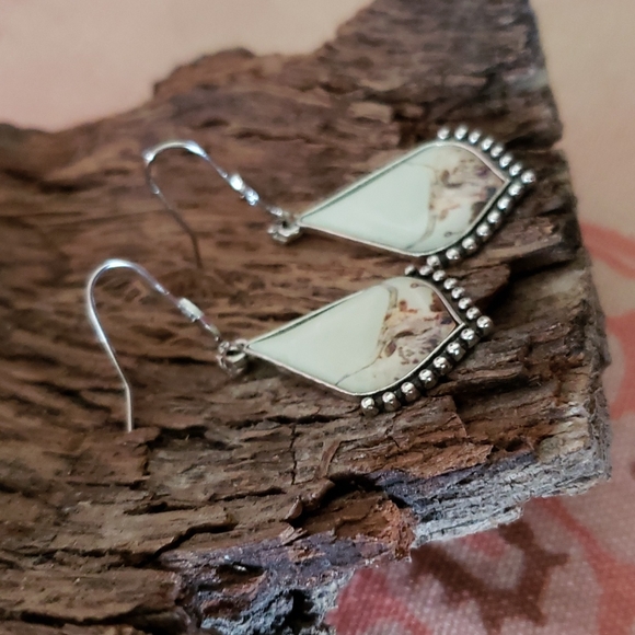 Longhorn Earrings Windmill Western Country Cowgirl Cowboy Cow Vaquera Cattle - Picture 4 of 9